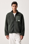Marc O'Polo bluza polarowa męska zielona 5000009973