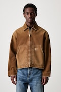 Carhartt WIP OG Arcan short jacket cotton Men's brown I036867