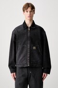 Carhartt WIP OG Arcan giacca corta in cotone da uomo nera I036867