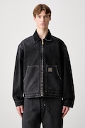 Carhartt WIP OG Arcan giacca corta in cotone da uomo nera I036867
