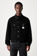 Carhartt WIP Helston kratka jakna traper za muškarce crna I033352