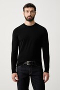 Guess pulover pentru bărbați cu vâscoză KADIR negru M6RR16 Z4442
