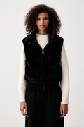 DKNY vestă pentru femei neagră DP6V3181