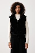 DKNY vestă pentru femei neagră DP6V3181