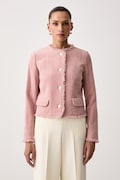 Marella однобортний піджак жіночий Emme by Marella рожевий 2625046181200