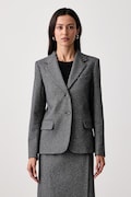 Weekend Max Mara marynarka damska z dodatkiem wełny WKDFEROCE szara 2625916012600