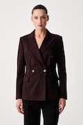 United Colors of Benetton giacca doppiopetto da donna marrone 2NKCDW03X
