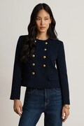 Lauren Ralph Lauren marynarka dwurzędowa damska granatowa 200B24610