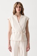 Marciano by Guess dvoredni prsluk za žene JASMINE bež G6YN12 W3647