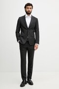 BOSS dvoudílný oblek pánský vlněný H-Huge-2Pcs-263 šedý 50569798
