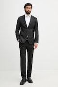 BOSS dvoudílný oblek pánský vlněný H-Huge-2Pcs-263 šedý 50569798