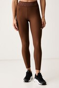 Nike legginsy sportowe damskie Nike Pro Sculpt Therma-FIT brązowe regular waist IM9749.259