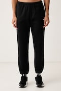 Nike spodnie dresowe damskie Studio Fleece Therma-FIT czarne regular waist IO0437.010