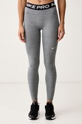 Nike legginsy sportowe damskie Nike Pro szare regular waist IQ0886.084