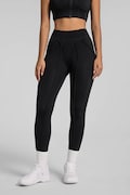 BetterMe legginsy sportowe damskie Contour Stitch czarne high waist LEG00034