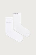 Calvin Klein skarpety damskie 2-pack białe 701241456