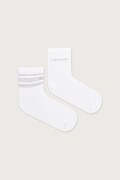 Calvin Klein skarpety damskie 2-pack białe 701241453