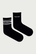 Calvin Klein skarpety damskie 2-pack czarne 701241453