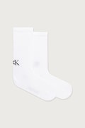 Calvin Klein ponožky dámske 2-pak biele 701241452