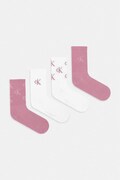 Calvin Klein skarpety damskie 4-pack różowe 701241212
