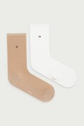 Tommy Hilfiger ponožky dámské s viskózou 2-pack béžové 701242181