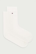 Tommy Hilfiger skarpety damskie z dodatkiem wełny beżowe 701242188