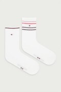 Tommy Hilfiger skarpety damskie z bawełną 2-pack beżowe 701242183