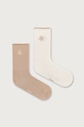 Tommy Hilfiger ponožky dámské 2-pack béžové 701242180