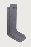 MM6 Maison Margiela skarpety damskie szare S62TL0054-M13244