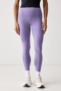 Skechers legginsy sportowe damskie GOWALK fioletowe high waist W03LG31B