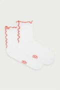 UGG skarpety damskie z bawełną KARSYN białe 1175251
