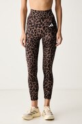 adidas Performance športové legíny dámske Optime Essentials hnedé high waist KZ2520