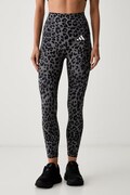 adidas Performance spodnie treningowe damskie Optime Essentials szare high waist KS6212