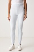 Guess legginsy lounge damskie ARIA niebieskie regular waist O6BB02 Z1149