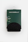 Coccodrillo punčocháče dětské černé TIGHT MICROFIBRE COLORFUL