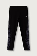 Puma legginsy dziecięce bawełniane z elastanem ANIMAL 7/8 Leggings G czarne regular waist 694848