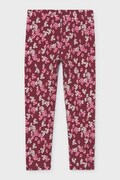 Mayoral legíny detské bavlnené s elastanom ružové regular waist 4729