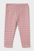 Mayoral legginsy dziecięce bawełniane z elastanem różowe regular waist 2779