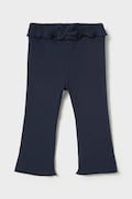 Mayoral legginsy dziecięce bawełniane z elastanem granatowe regular waist 2709