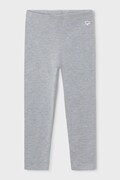 Mayoral легінси дитячі бавовняні з еластаном сірі regular waist 717