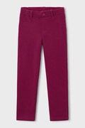 Mayoral legginsy dziecięce bawełniane z elastanem różowe regular waist 511
