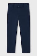 Mayoral легінси дитячі бавовняні з еластаном темно-сині regular waist 511