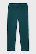 Mayoral легінси дитячі бавовняні з еластаном зелені regular waist 511