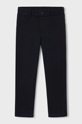 Mayoral legginsy dziecięce bawełniane z elastanem czarne regular waist 511
