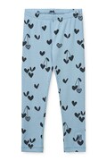 Liewood legginsy dziecięce Marien Printed Rib Leggings niebieskie regular waist LW20672