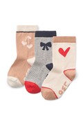 Liewood skarpety dziecięce Silas Socks 3-pack różowe LW15118