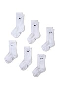 Nike skarpety dziecięce 6-pack białe SX6910