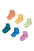 Nike skarpety dziecięce 6-pack multicolor SX6912