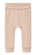 Liewood legginsy niemowlęce bawełniane z elastanem Syon Grow Baby Leggings różowe regular waist LW20780
