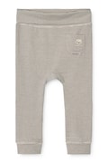 Liewood legginsy niemowlęce bawełniane z elastanem Syon Grow Baby Leggings granatowe regular waist LW20780
